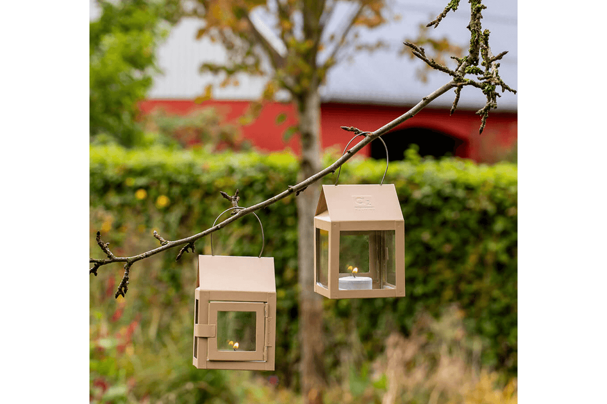 A2 living mini lantern with a handle