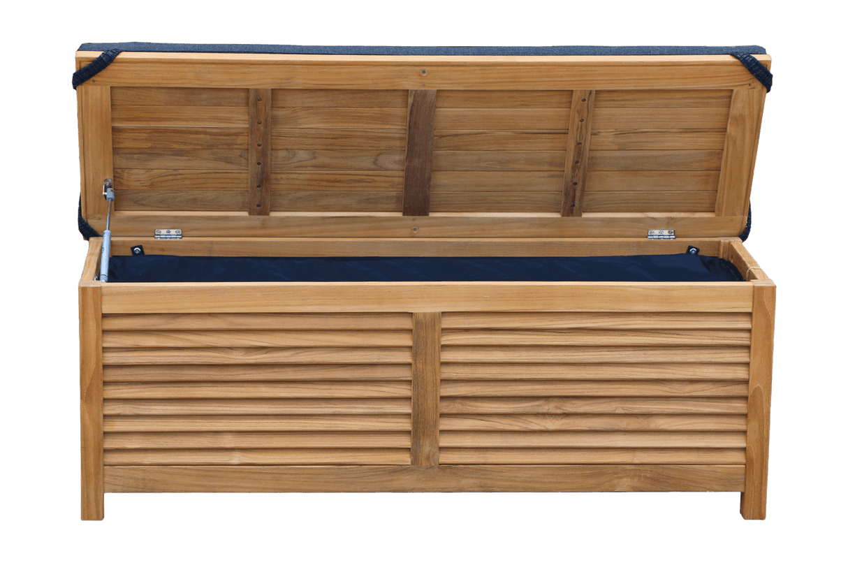 Agnes teak storage bench 100 cm