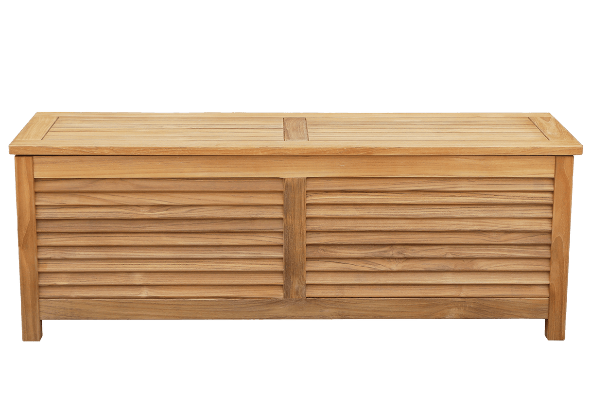 Agnes teak storage bench 125 cm
