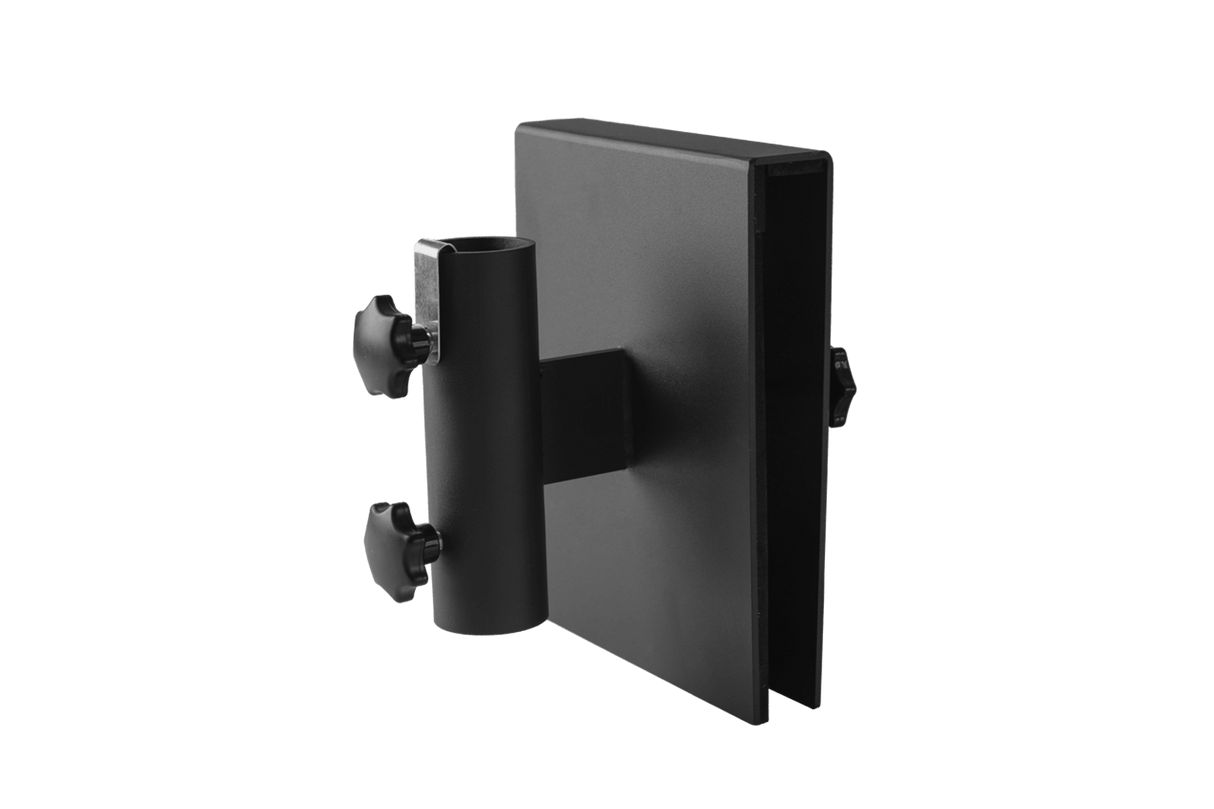 Bram parasol bracket for glass balcony