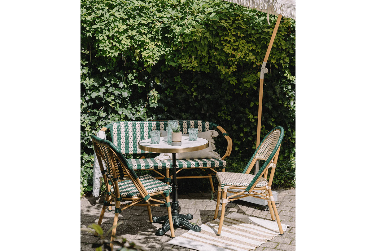 Estelle café chair in French weave