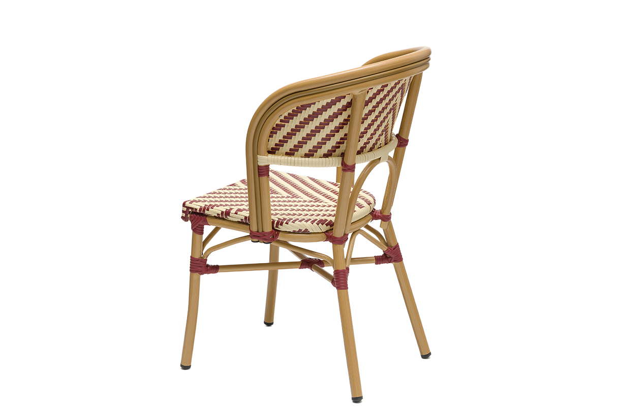 Delphine café chair in French weave