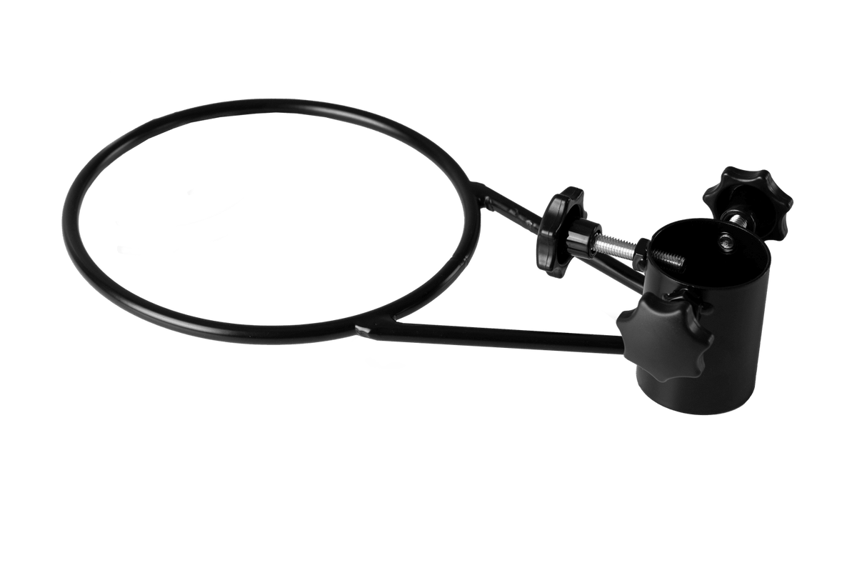 Felix holder and shelf for parasol bracket