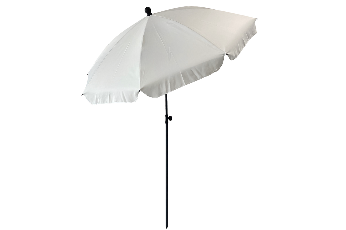 Jamila solid color parasol with tilt Ø150 cm