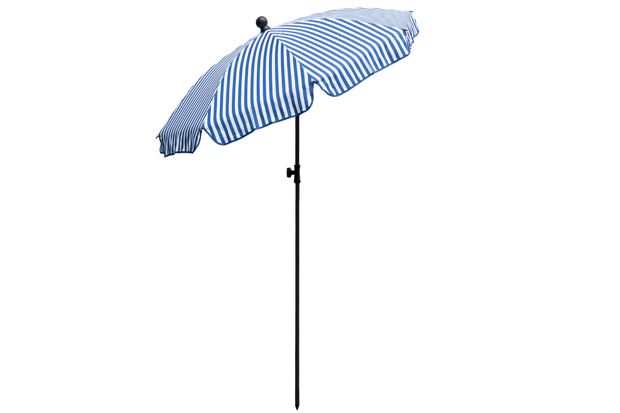 Jamila stripe parasol with tilt Ø130 cm