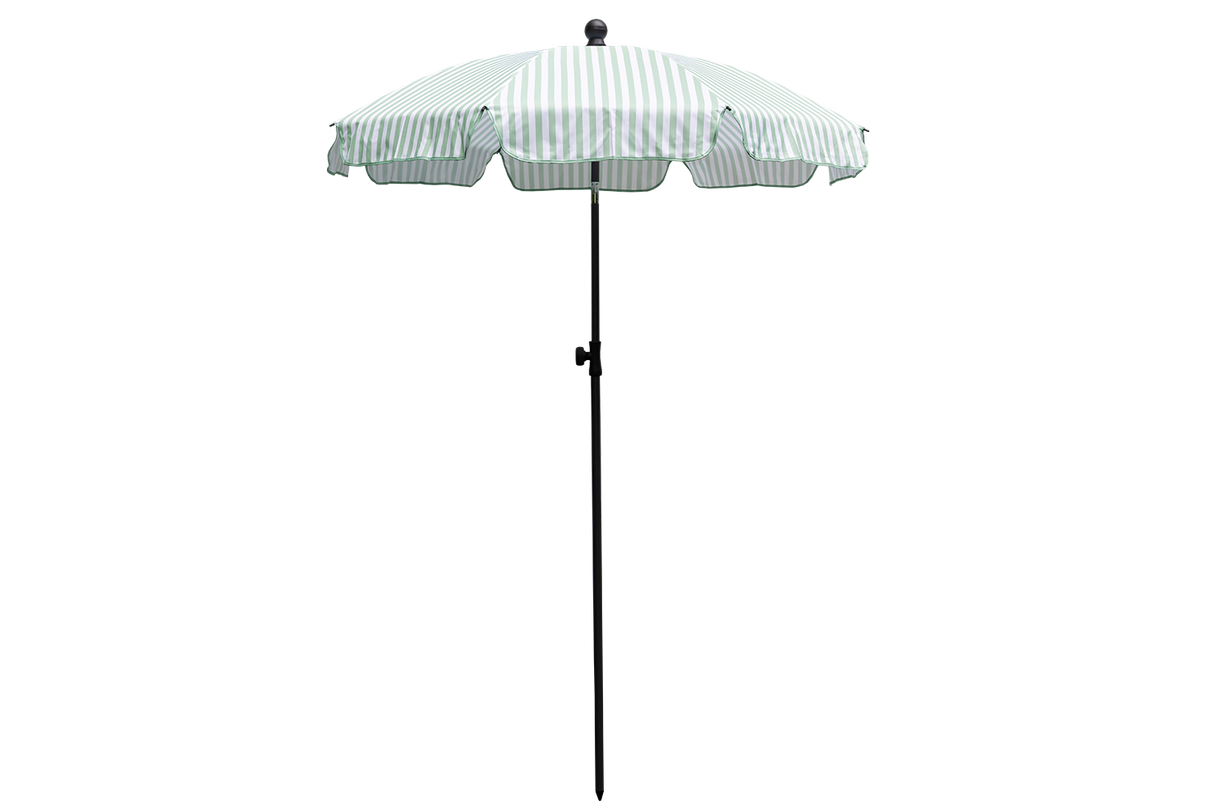 Jamila stripe parasol with tilt Ø130 cm