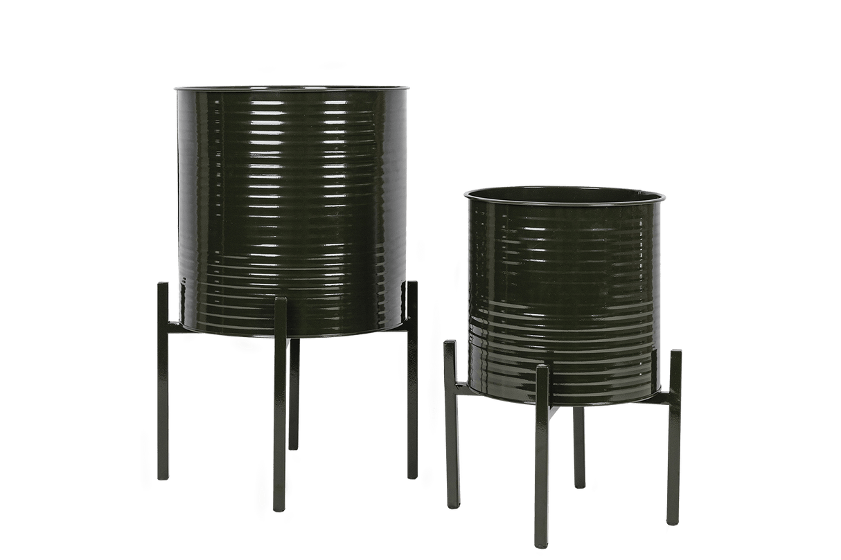 Rosa Rillo set of 2 flowerpots