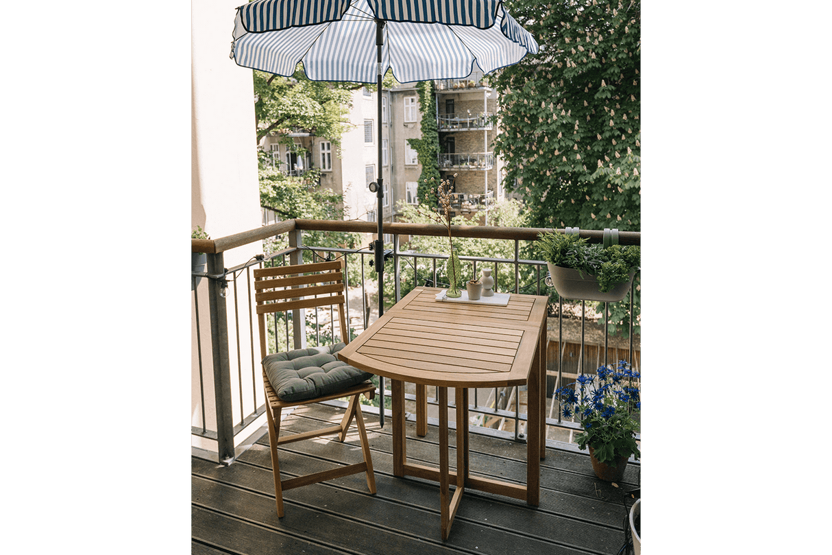 Vilma teak folding table 60 x 40 cm