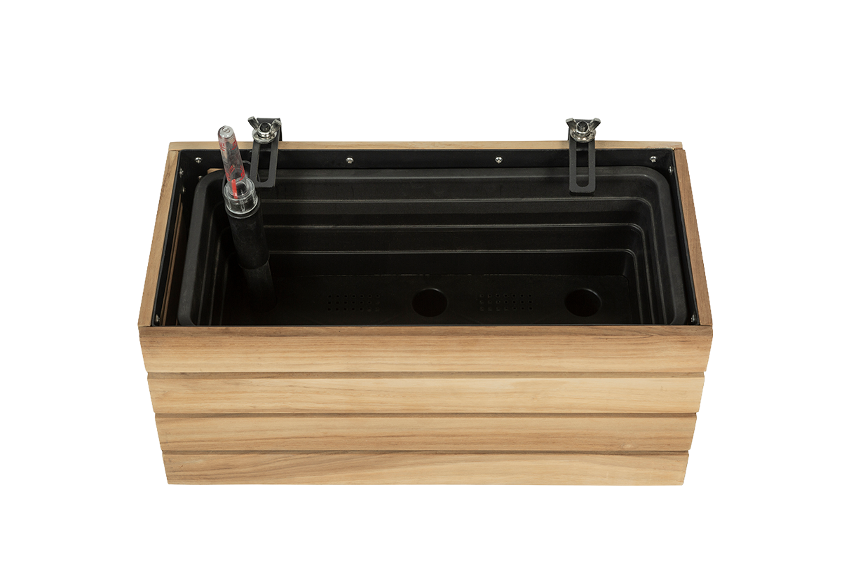 Maja teak balcony flower box 40 / 60 / 80 cm