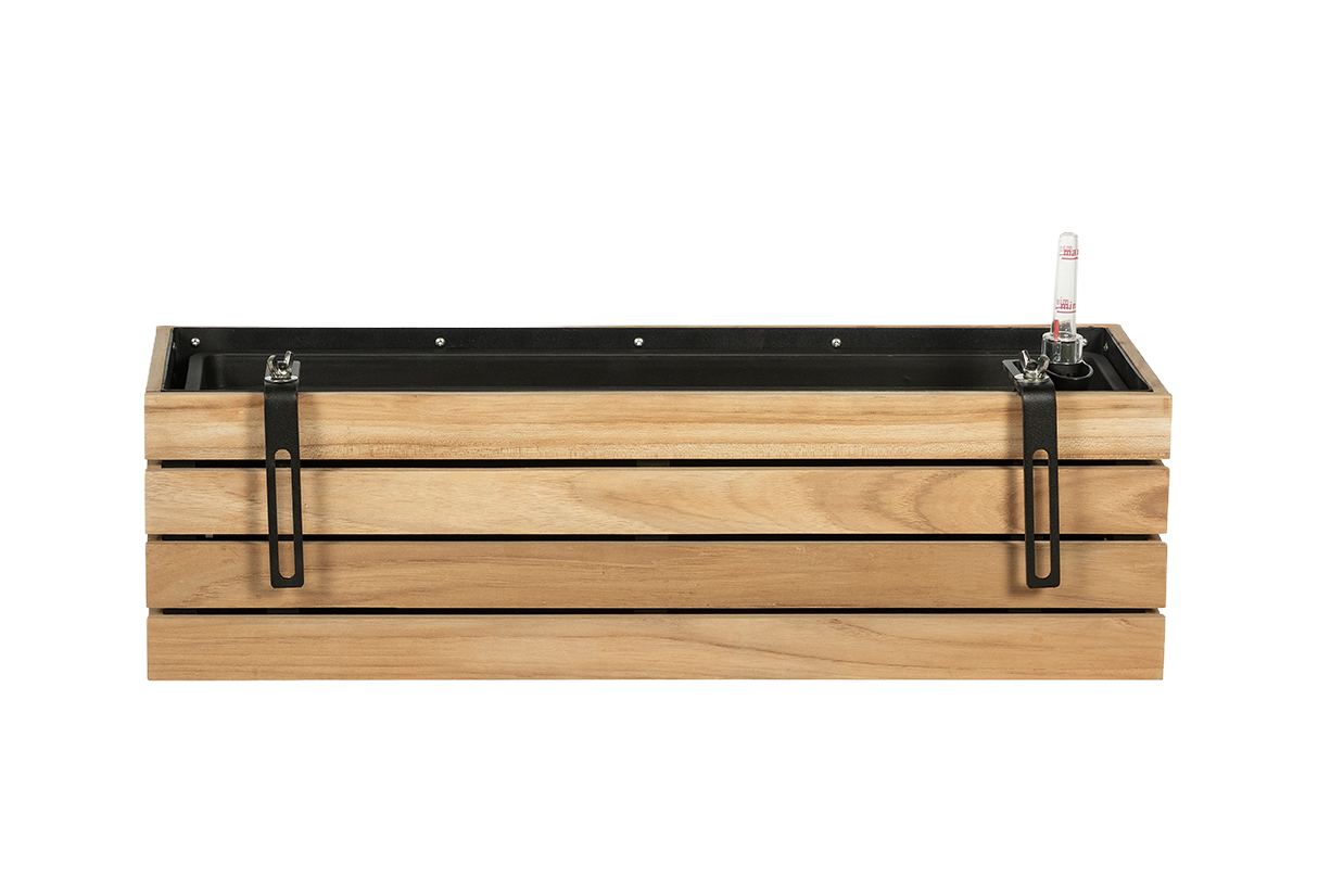 Maja teak balcony flower box 40 / 60 / 80 cm