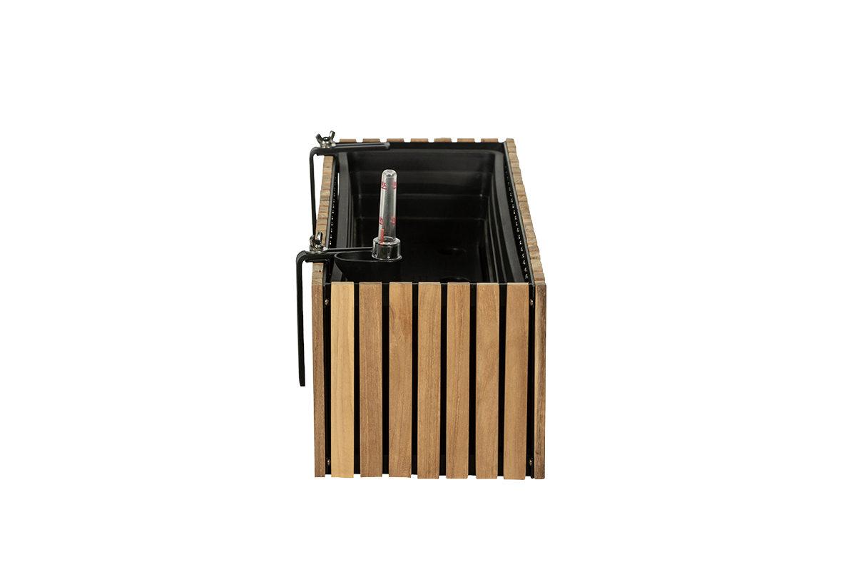 Molly teak balcony flower box 40 / 60 / 80 cm