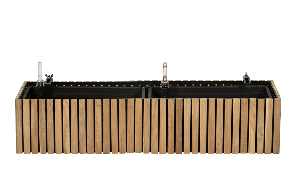 Molly teak balcony flower box 40 / 60 / 80 cm