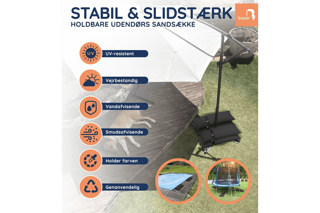 Baser sandbag 15 kg x 2