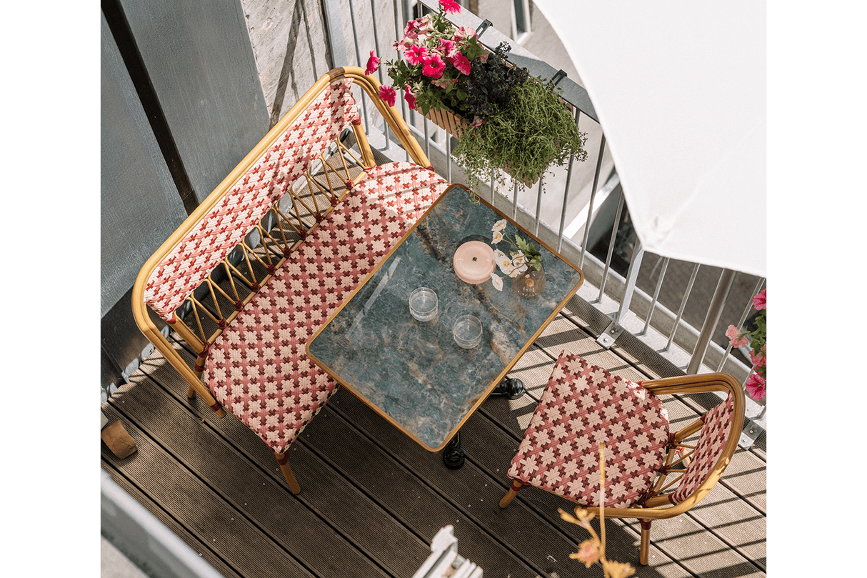 Lilou café chair in french weave