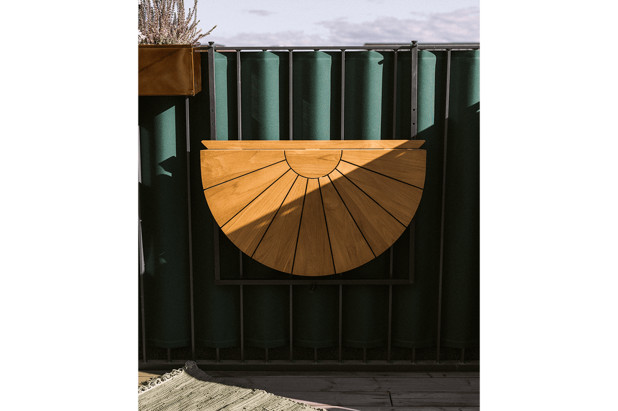 Galina teak hanging table 80 x 50 cm