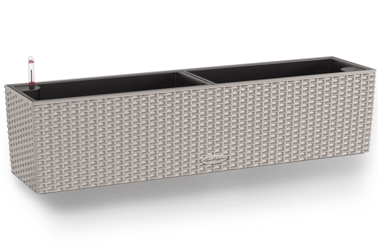 Cottage balcony flower box with self watering system 80 cm