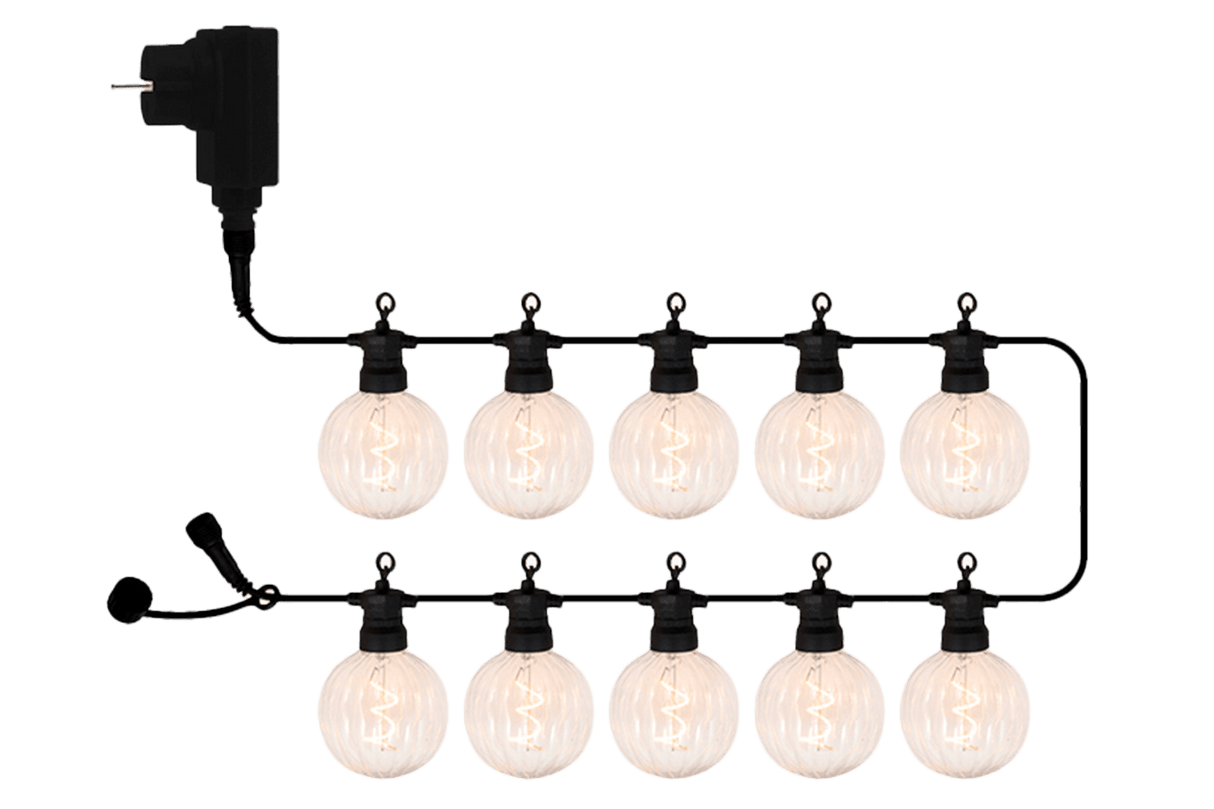 Luke starter kit 10 clear light bulbs