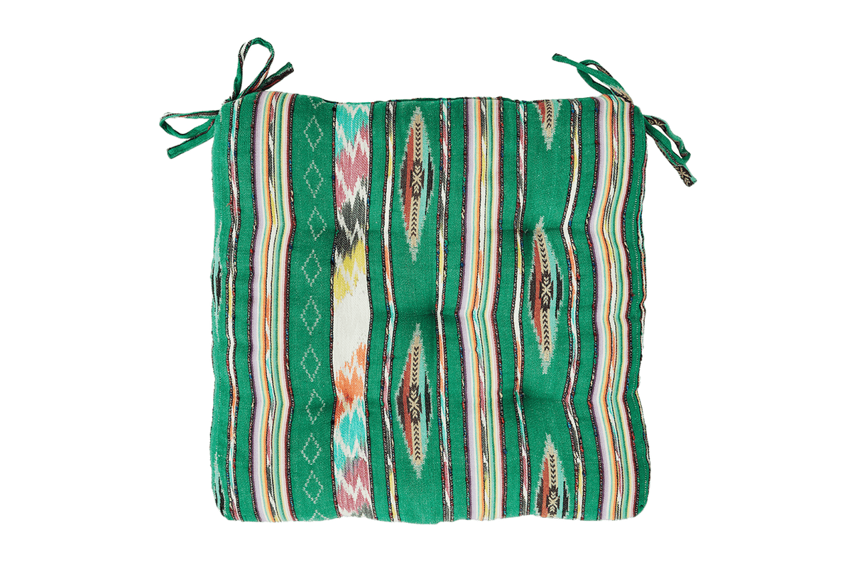 Ikat seat cushion 45 x 45 cm