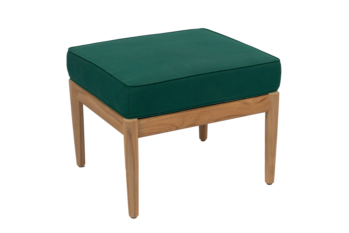 Sienna teak pouf / table