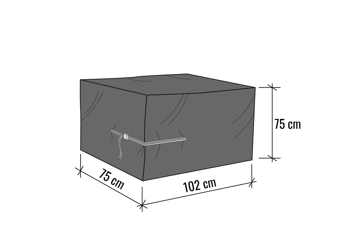 Solid furniture cover 102 x 75 x 75 cm