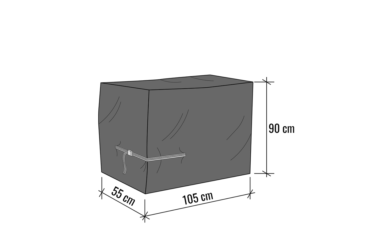 Solid furniture cover 105 x 55 x 90 cm