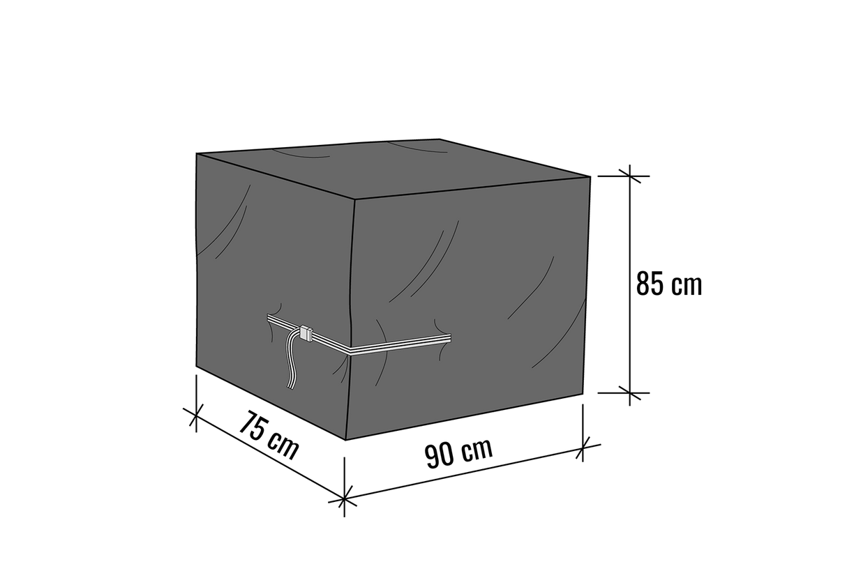 Solid furniture cover 90 x 75 x 85 cm