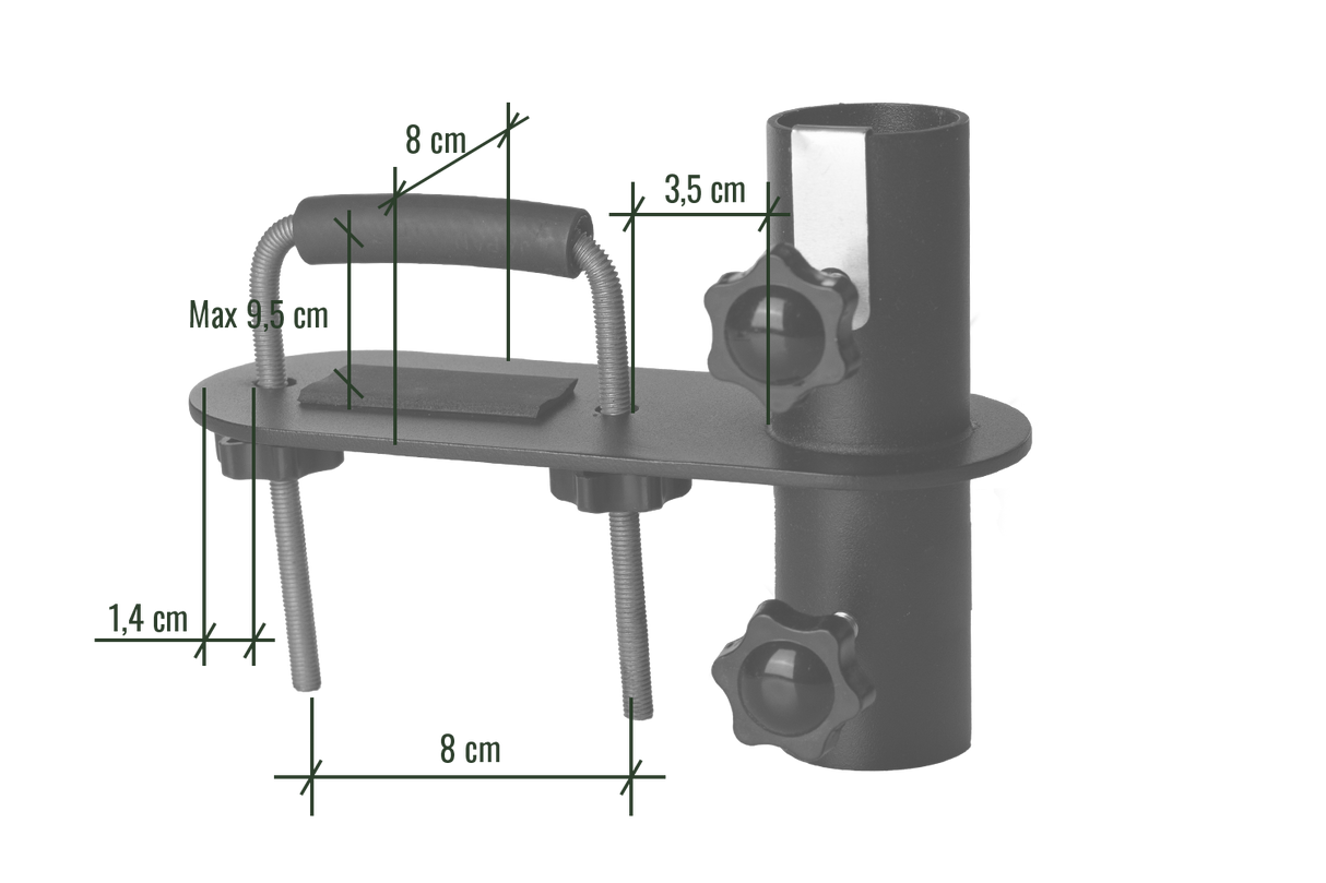 Ville parasol bracket