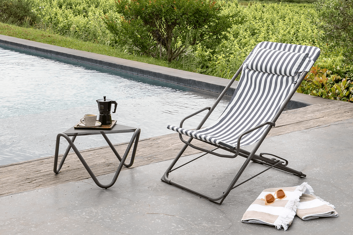 Transaswing airlon rocking deckchair