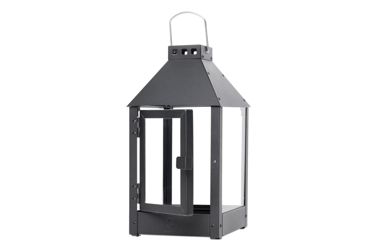 A2 living galvanized iron lantern 17 x 33,5 cm