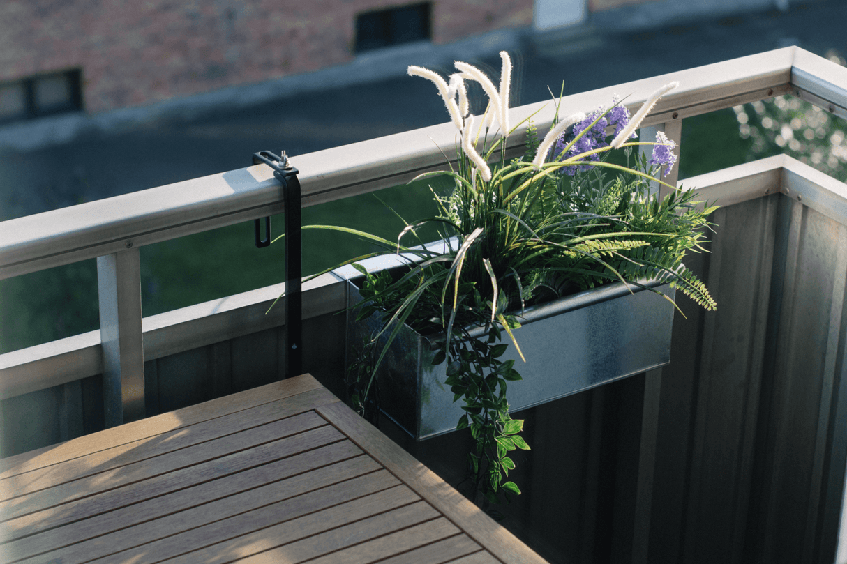 Esther zinc balcony flower box 40 / 60 / 80 cm