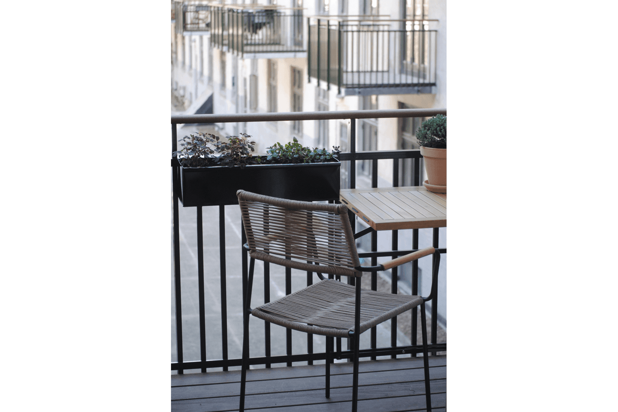 Esther green balcony flower box 40 / 60 / 80 cm