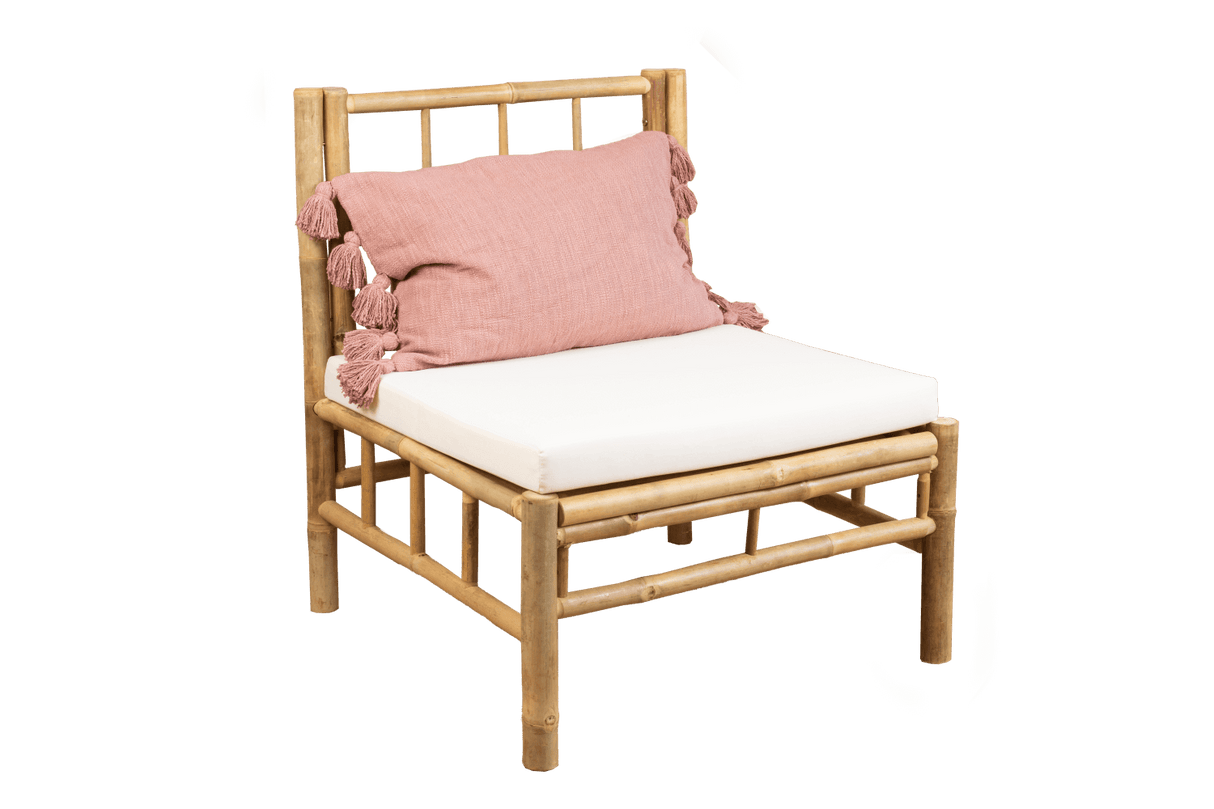 Beate bamboo lounge sofa - middle