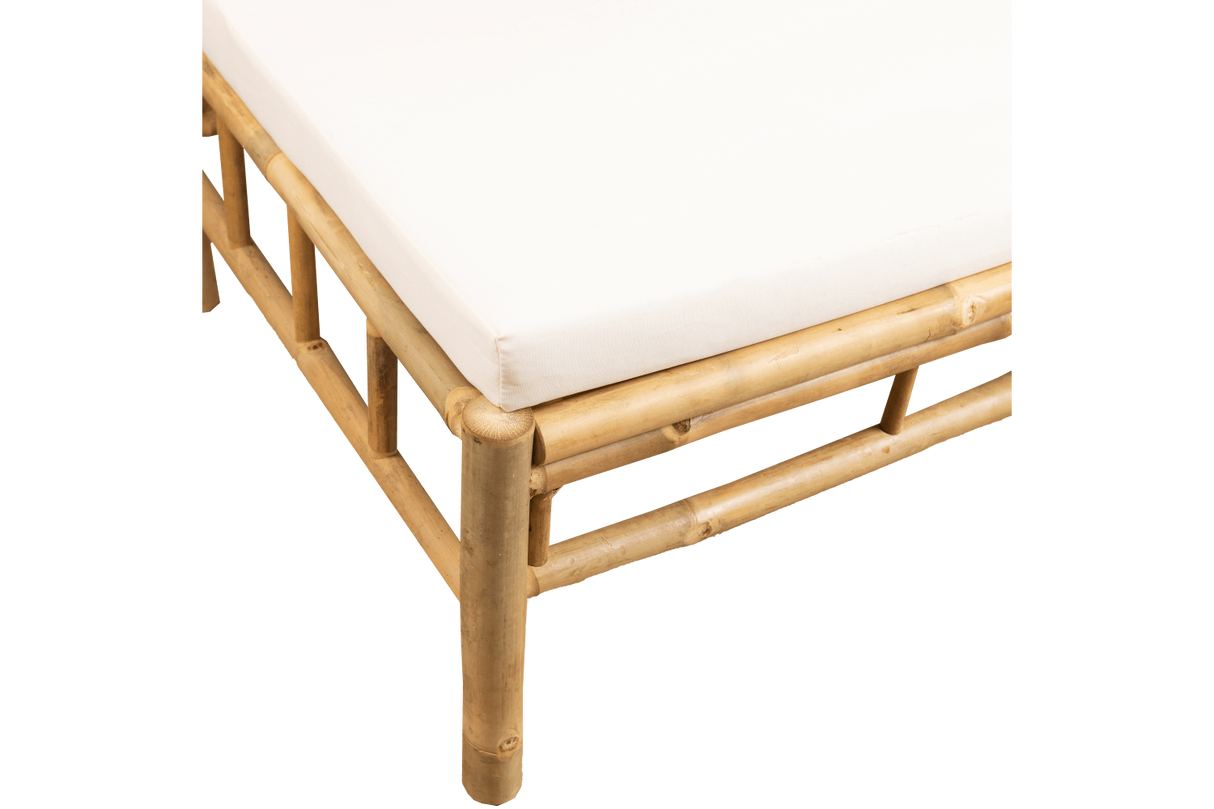 Beate bamboo lounge sofa - middle