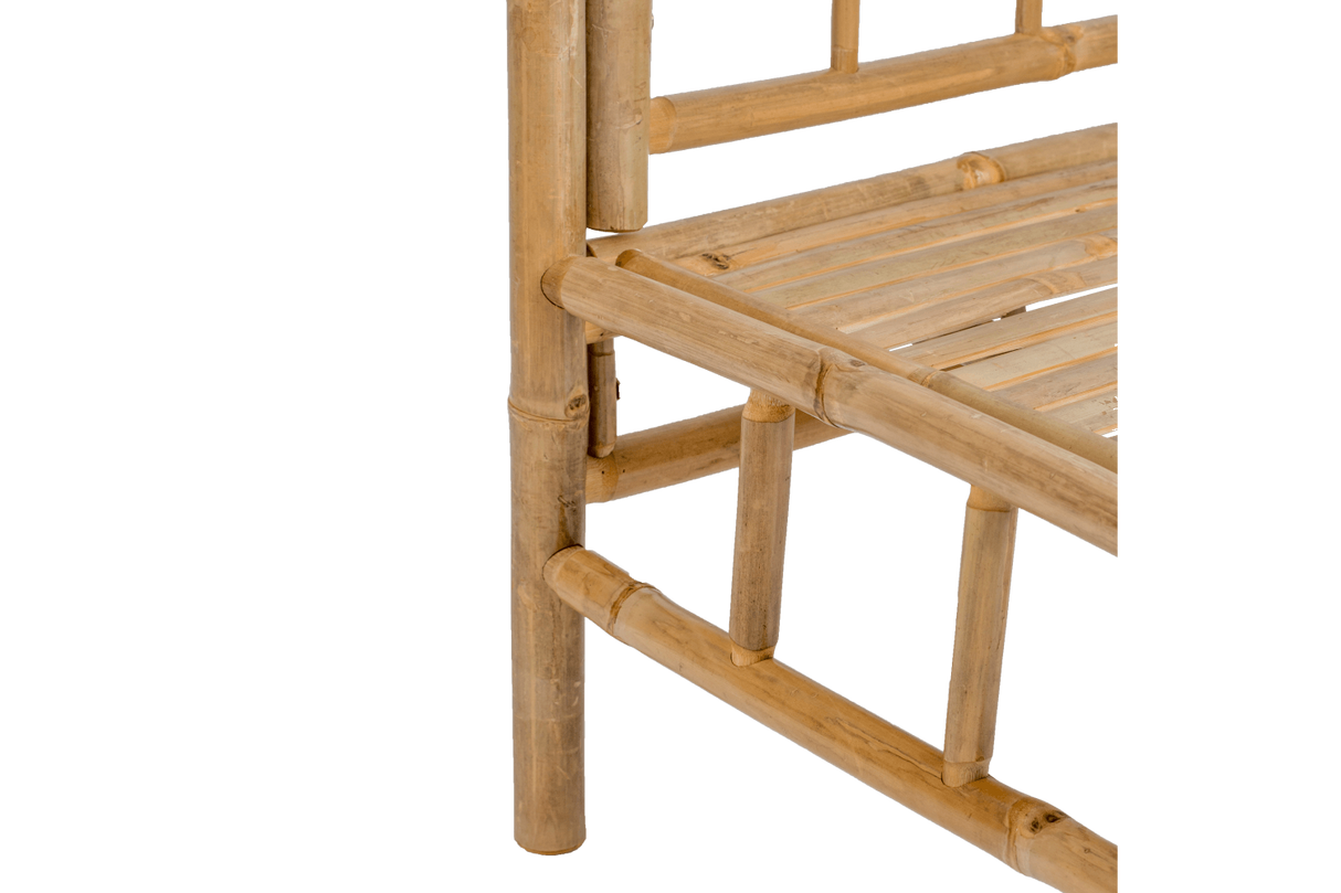 Beate bamboo lounge sofa - left