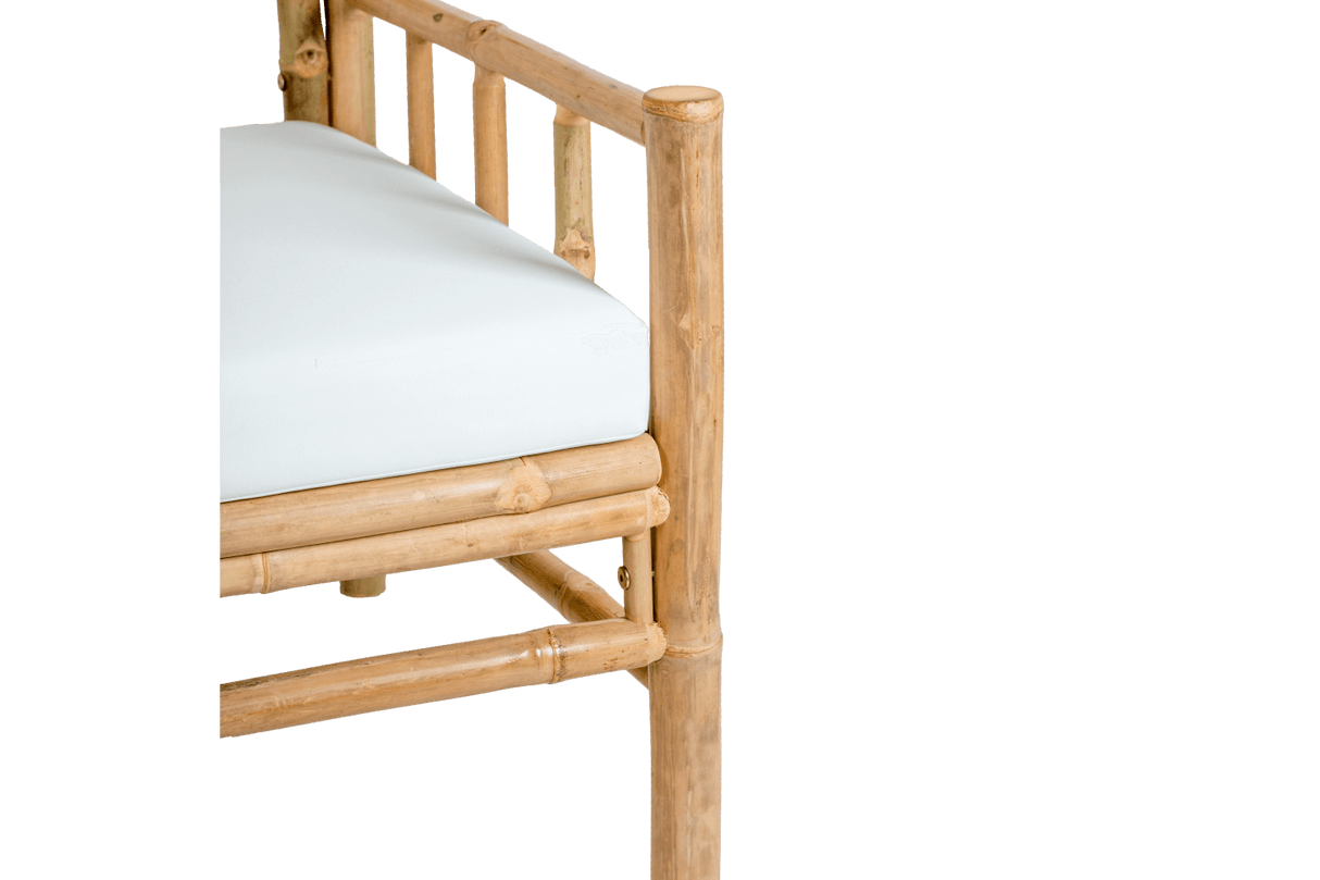 Beate bamboo lounge sofa - corner