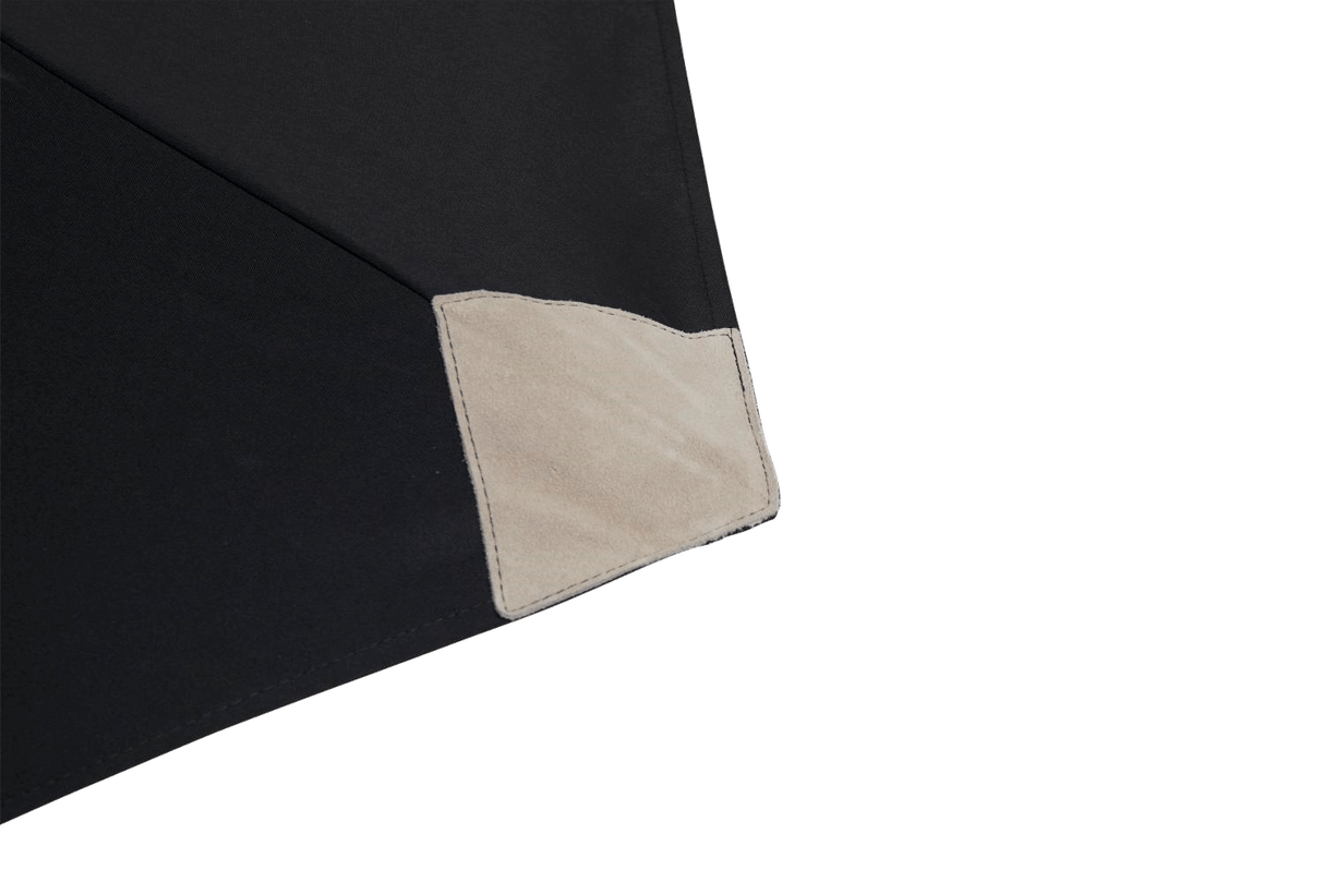 Trieste solid color parasol with tilt Ø250 cm