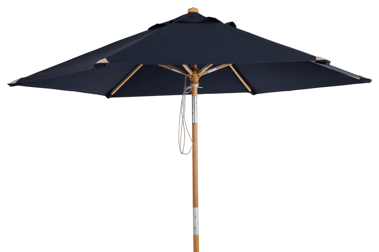 Trieste solid color parasol with tilt Ø250 cm