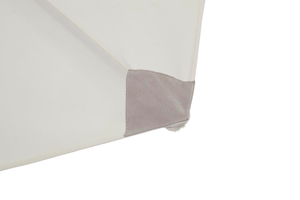 Trieste solid color parasol with tilt Ø250 cm