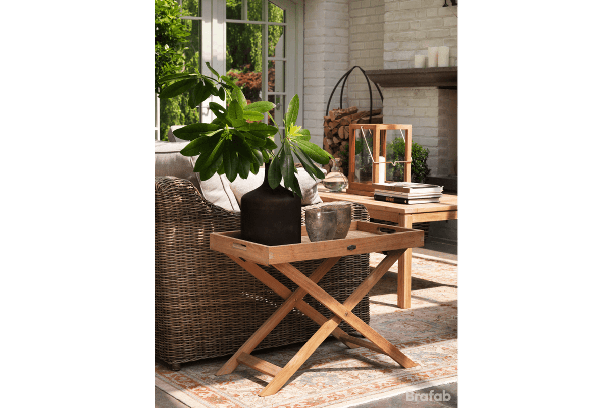Turin teak tray table 70 x 40 cm