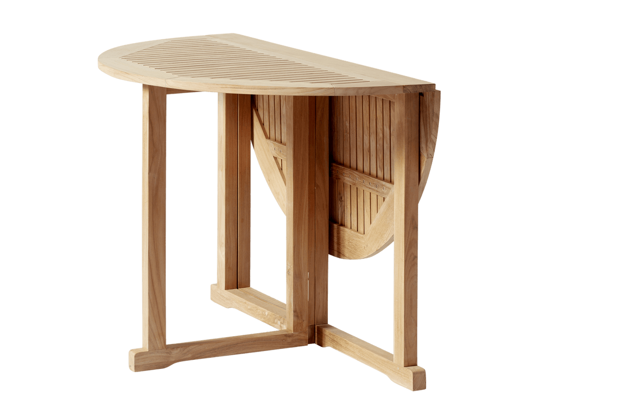 Butterfly folding table Ø110 cm