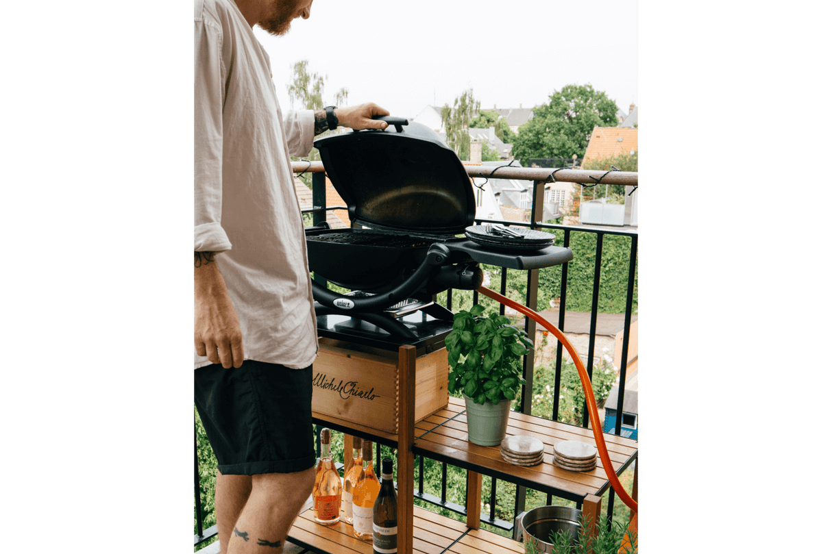 Dora barbecue table with granite top 50 x 40 cm