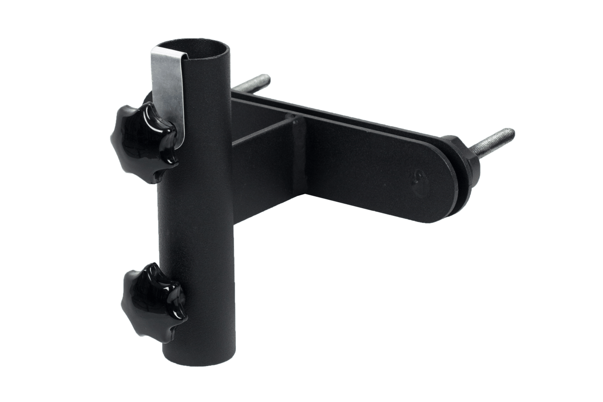 Frey parasol bracket for vertical bars