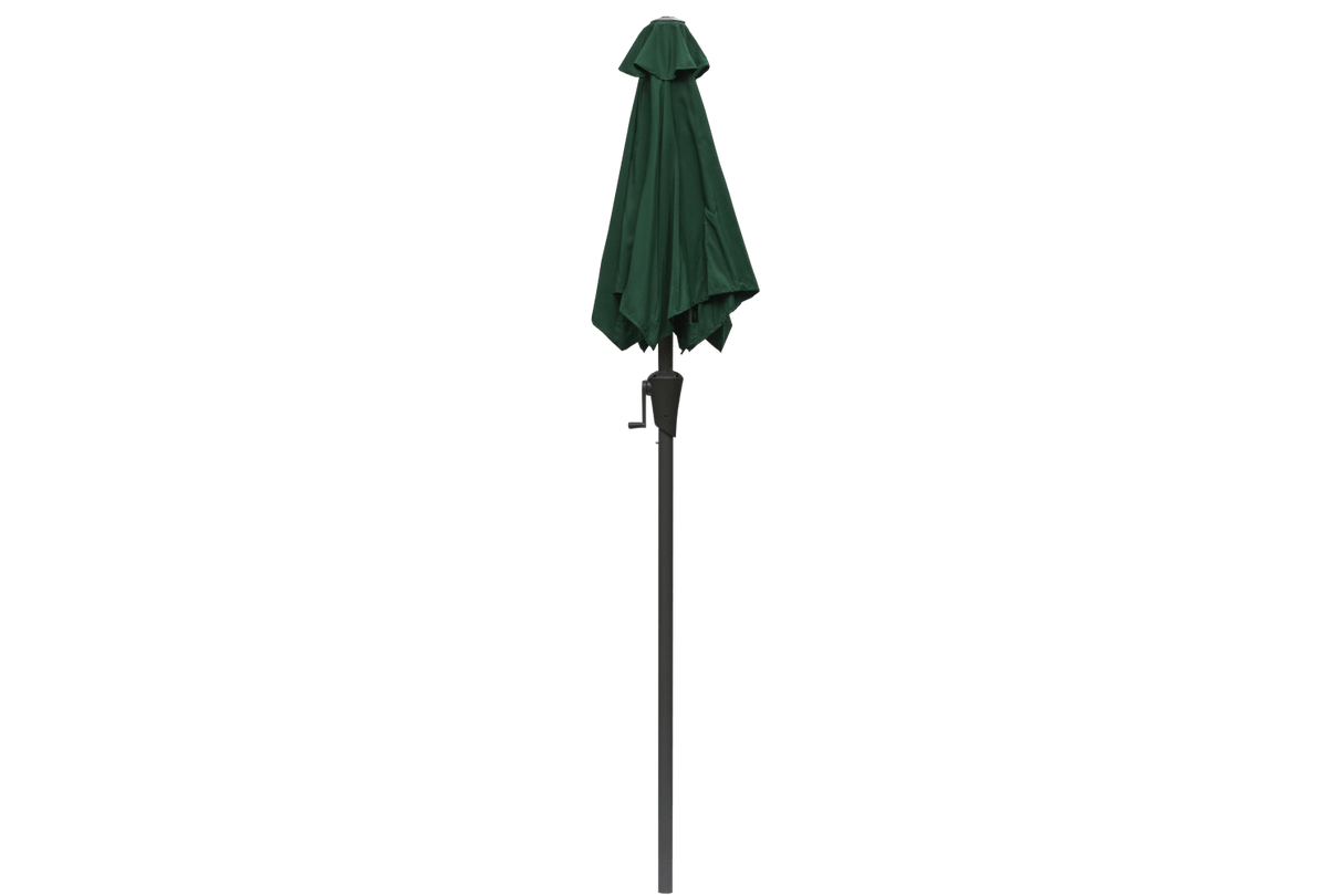 Frida solid color parasol with hoist and tilt Ø160 / Ø200 cm