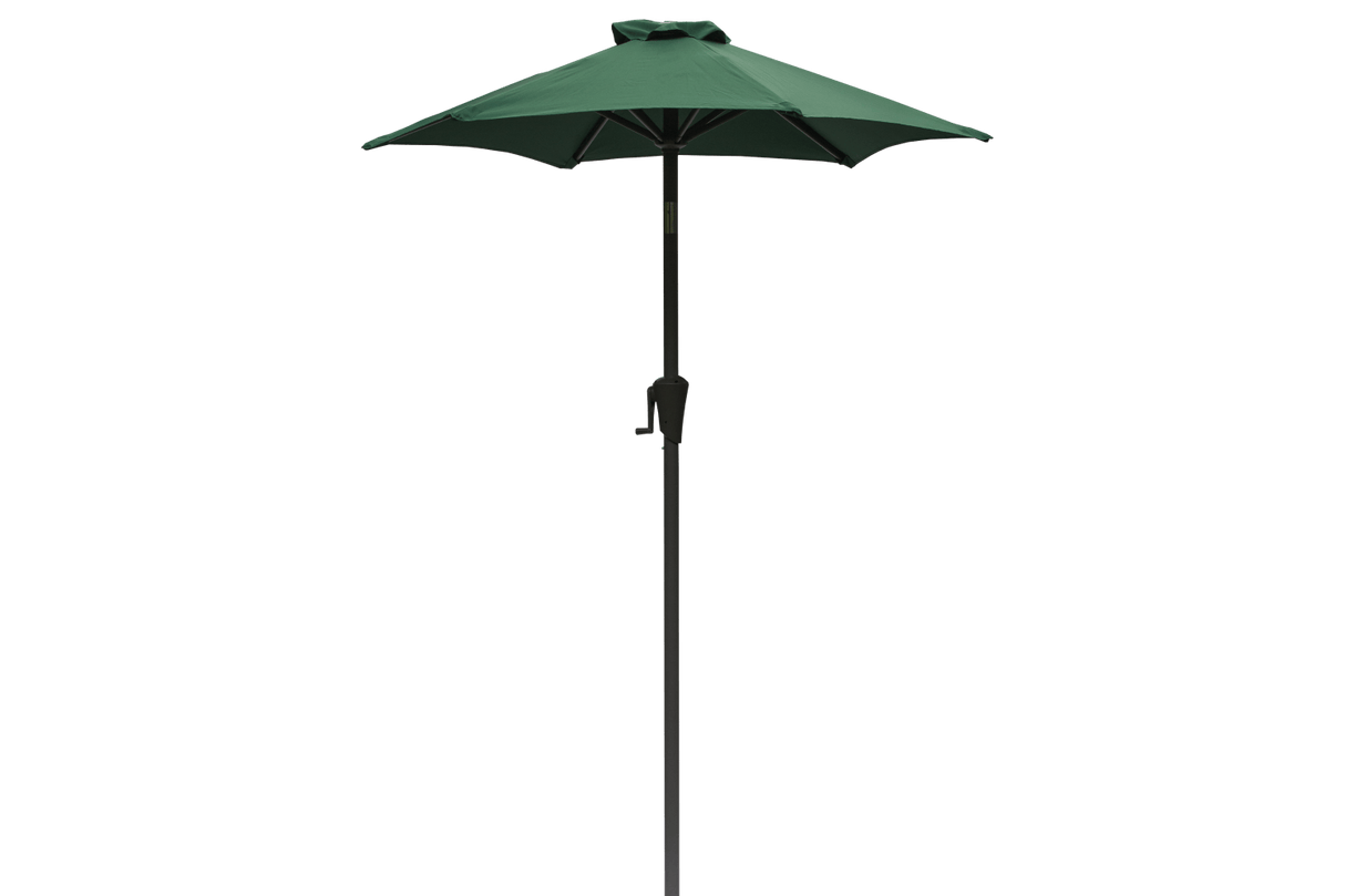Frida solid color parasol with hoist and tilt Ø160 / Ø200 cm