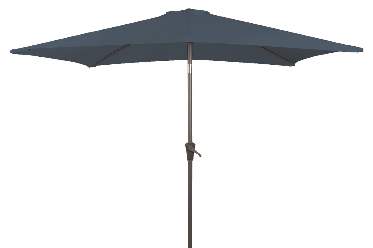 Frida rectangular parasol with hoist and tilt 140 x 220 cm