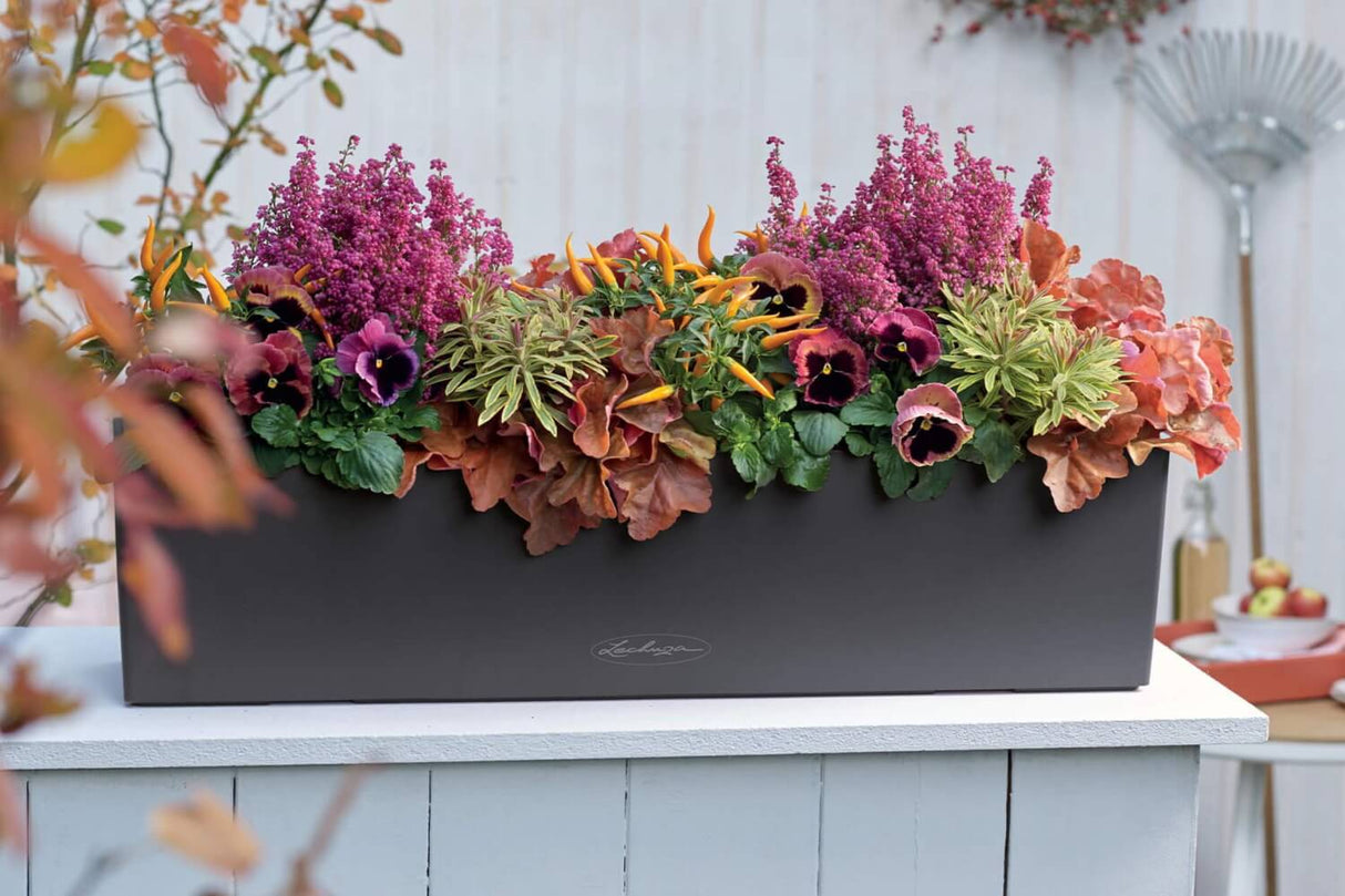 Balconera balcony flower box with self watering system 80 cm