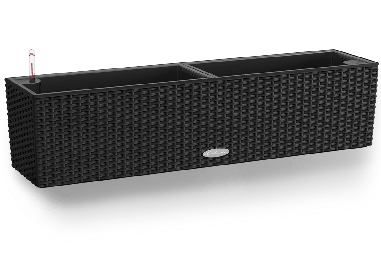 Cottage balcony flower box with self watering system 80 cm