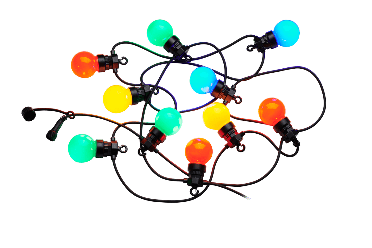 Lucas starter kit 10 coloured light bulbs