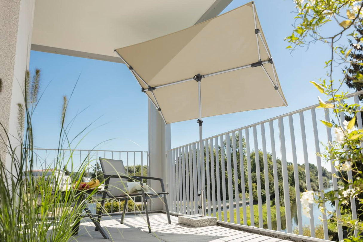 Novara solid color parasol 190 x 140 cm