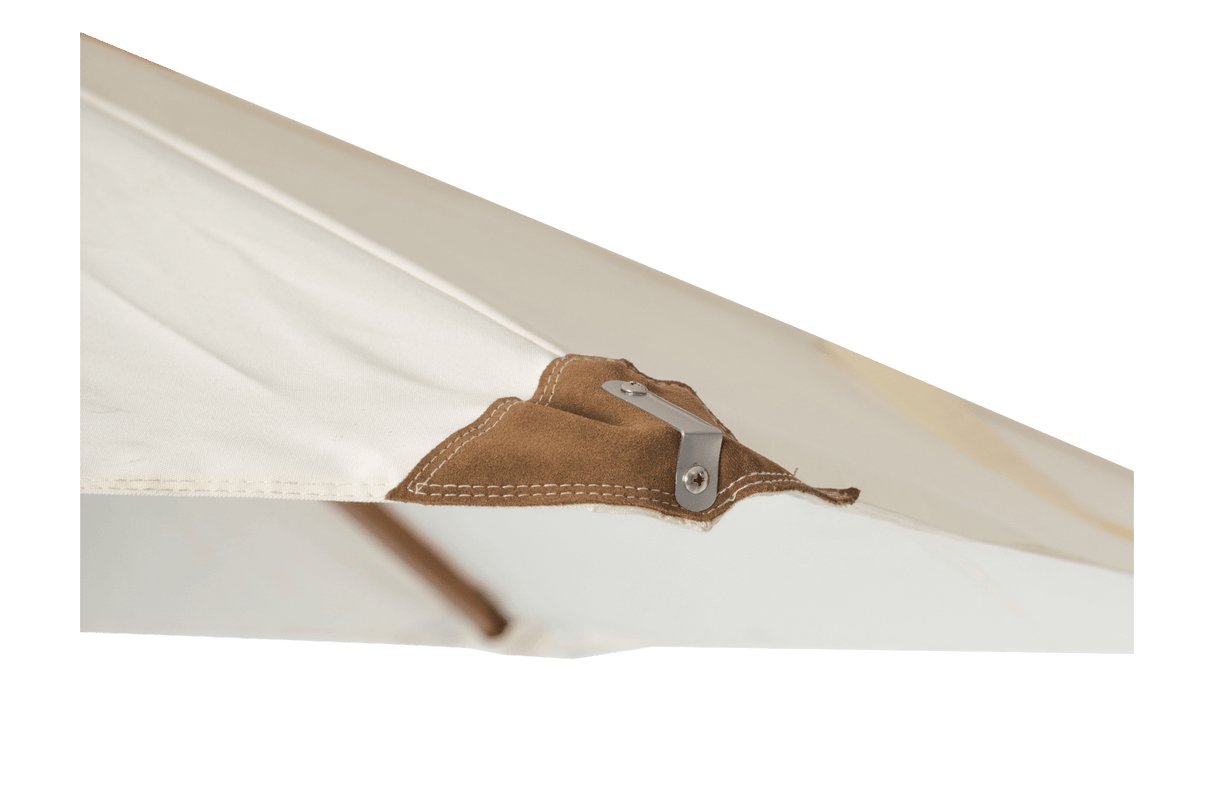 Parilla solid color parasol with tilt Ø160 cm